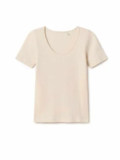 T-Shirt Pointelle Biologique