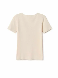 T-Shirt Pointelle Biologique
